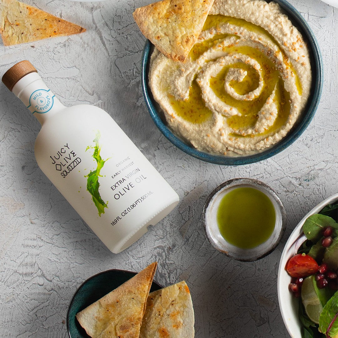 Mild & Flavorous | Organic Early Harvest Extra Virgin Olive Oil | 500 Ml Bottle | Acidity ≤0.3%