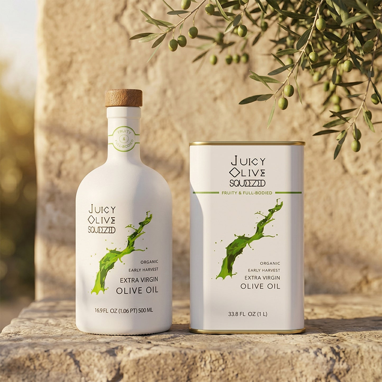 Fruity & Full-Bodied Compact Collection | 500 ml Bottle + 1 L Tin