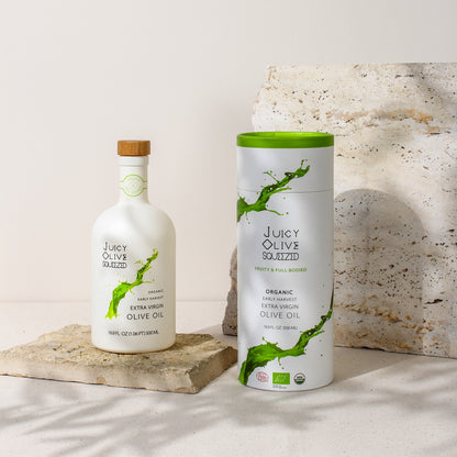 Fruity & Full-Bodied | Organic Early Harvest Extra Virgin Olive Oil | 500 Ml Bottle | Acidity ≤0.2%