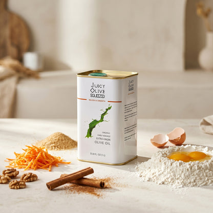 Relish & Smooth | Organic Early Harvest Extra Virgin Olive Oil | 1 L Tin | Acidity ≤0.2%