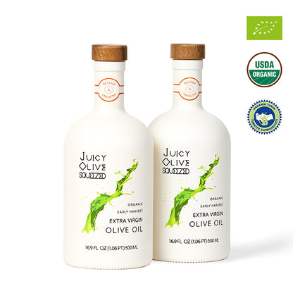 Relish & Smooth | Organic Early Harvest Extra Virgin Olive Oil | 500 Ml Bottle | Acidity ≤0.2%